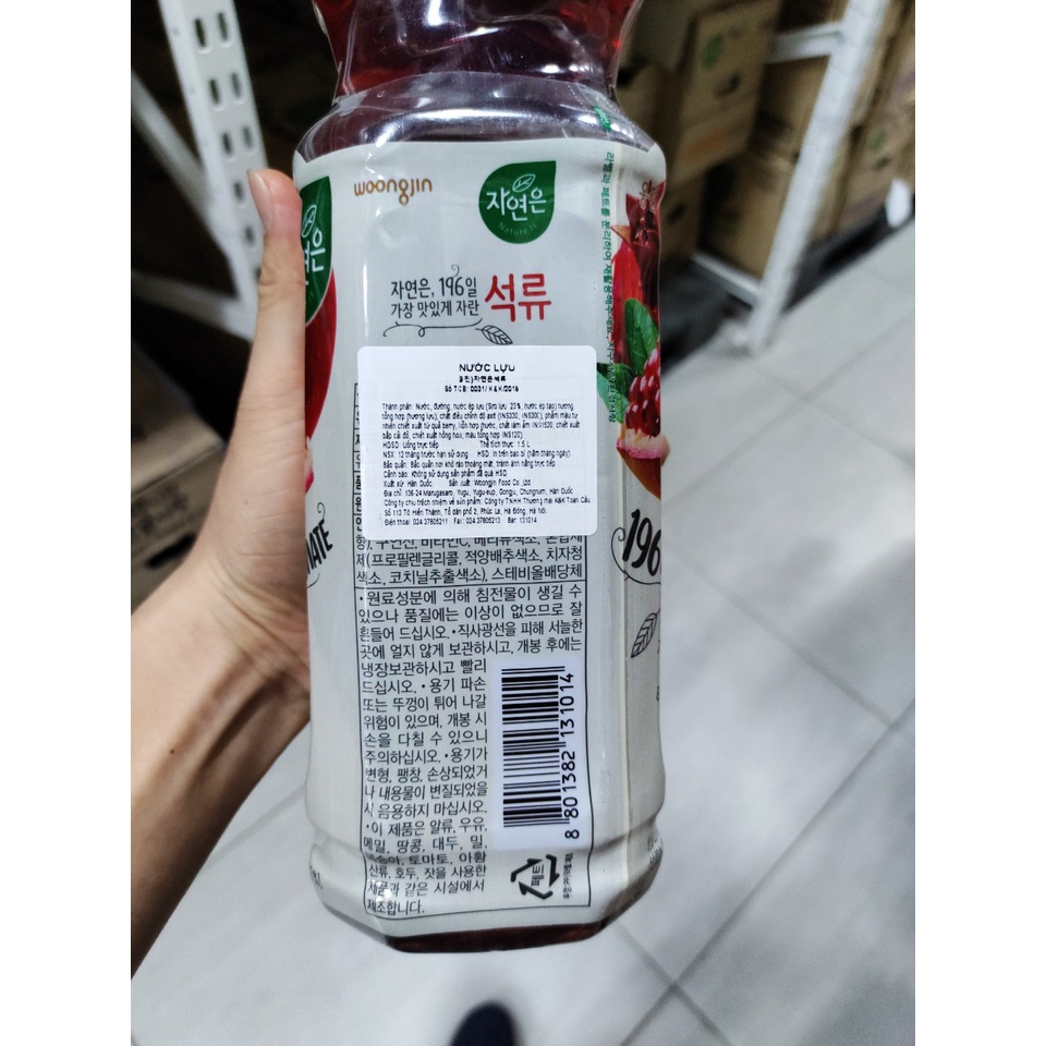 Nước lựu hàn quốc 1.5l - 석류