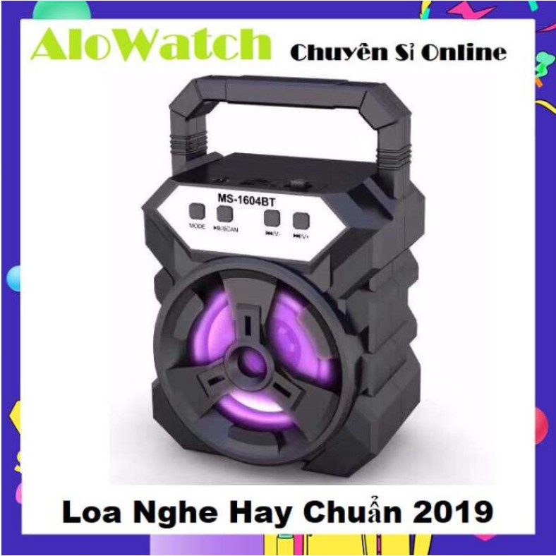 Loa Xách Tay Mini Bluetooth WS 1601 - 1602 - 1603 - 1604 Âm Thanh Siêu Hay - Chuẩn 2019