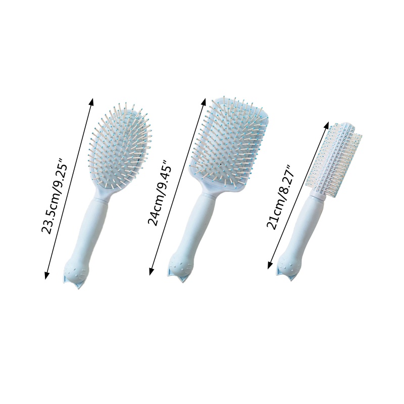 Lược Chải Tóc Ướt Và Khô Hình Oval Tiện Dụng Mang Theo Du Lịch Cho Nữ