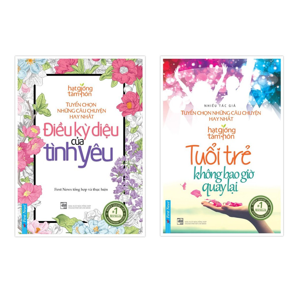 Sách - Combo Điều kỳ diệu của tình yêu + Tuổi trẻ không bao giờ quay lại (Bìa cứng) - FirstNews Tặng Kèm Bookmark