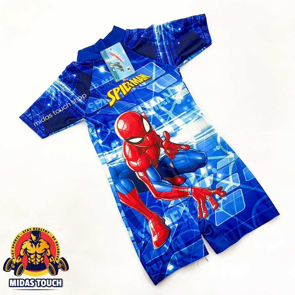 Bộ Đồ Bơi Liền Thân MARVEL Dành Cho Bé Trai Form Đẹp Chất Liệu Vải Polyester Co Giãn Tốt Dễ Chịu Nhiều Mẫu Mã Đẹp Mắt