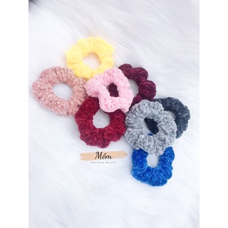 Srunchies cột tóc nhung, cột tóc nhung reto (Sỉ trên 100)