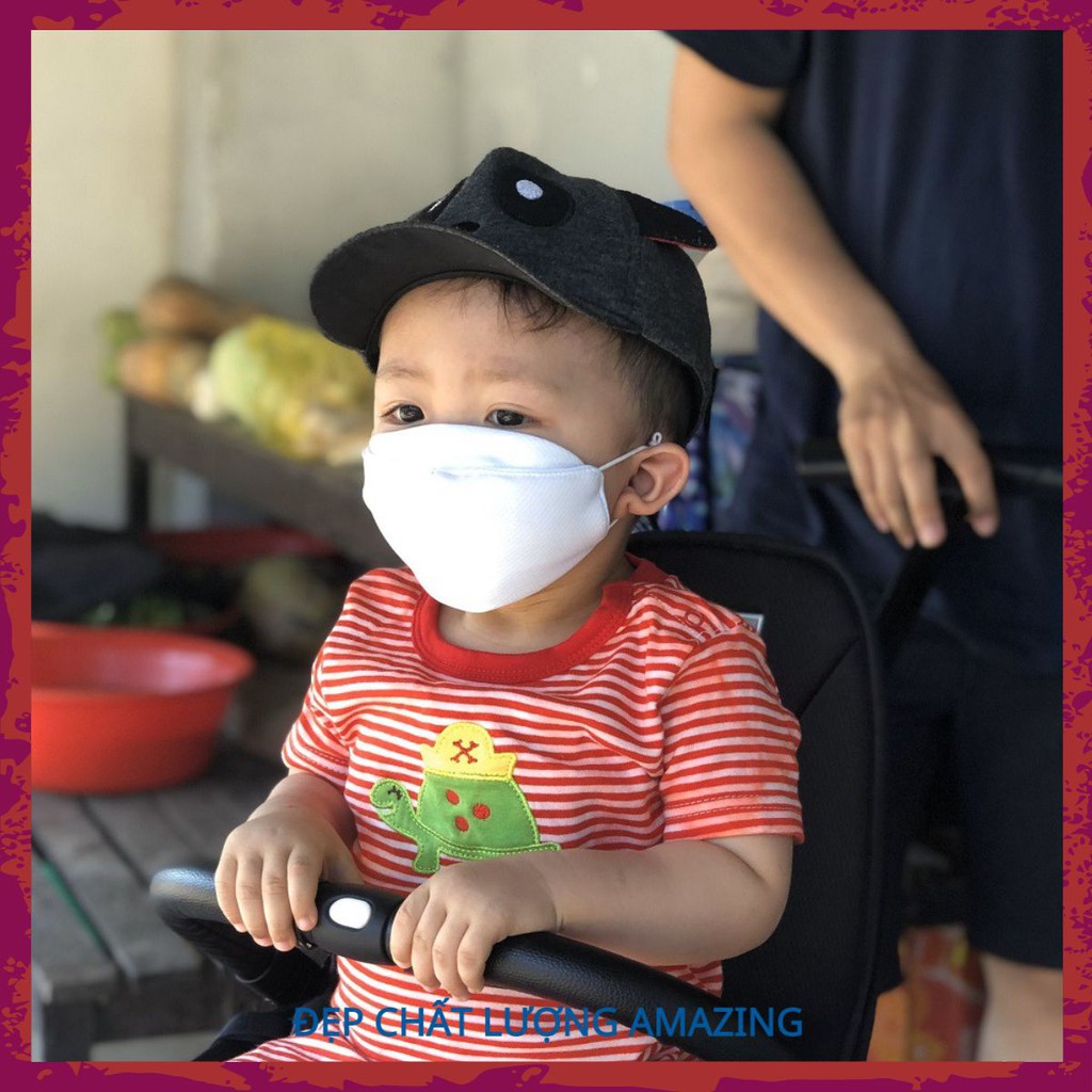 Khẩu Trang  Cho Bé Vải Kháng Khuẩn Protech Mask Chính Hiệu Cao Cấp Dùng Tốt Hơn KT Y Tế AC02-04-BB BadliarShop