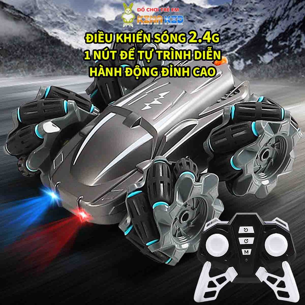 Xe điều khiển từ xa xoay 360 độ Stunt Elf