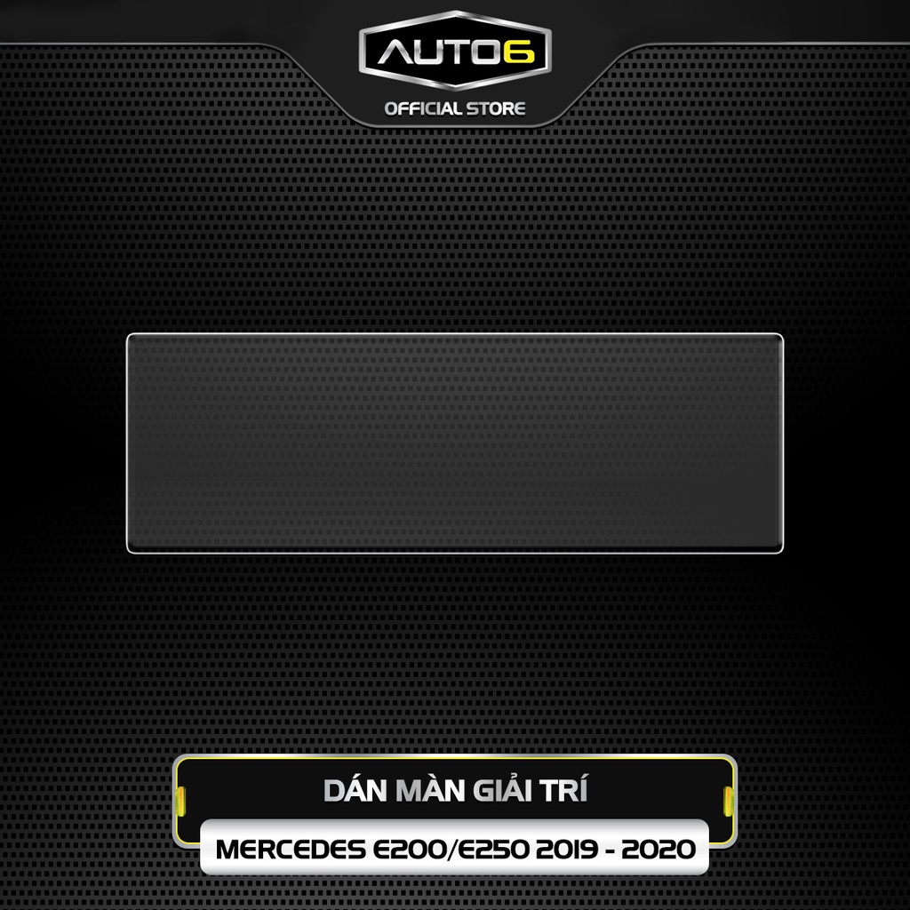 Bộ 2 chi tiết Film PPF trong suốt dán xe MERCEDES E200/ E250 2019 - 2020 chống xước bảo vệ nội thất ô tô - AUTO6