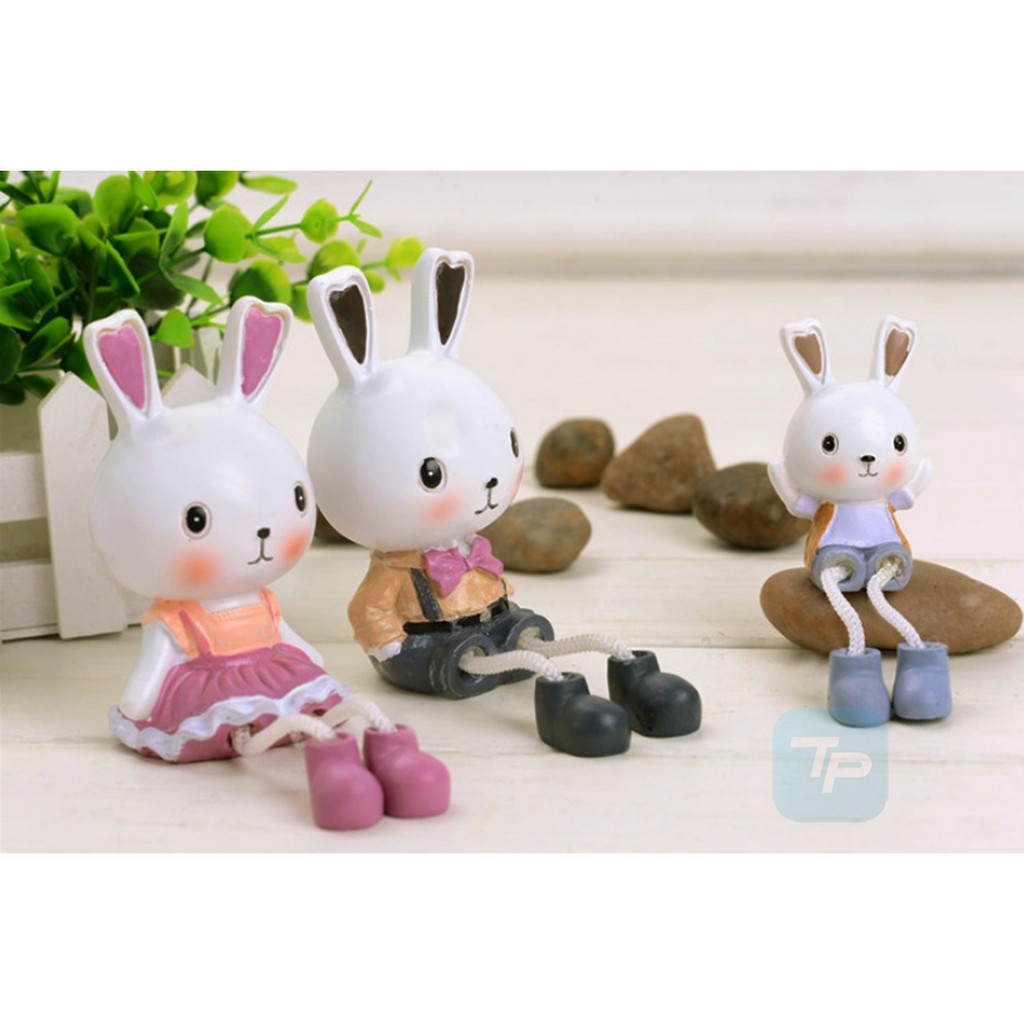 Bộ 3 Búp Bê Gia Đình Thỏ