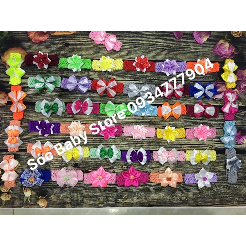 Băng đô / Turban dành cho bé gái rất xinh xắn