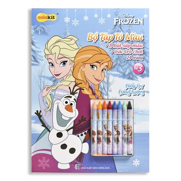 Bộ Tập Tô Màu Colokit Disney Frozen CB-C021/FR