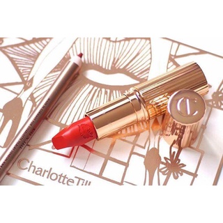 Son  Charlotte Tilbury Tell Laura Hot Lips đỏ cam