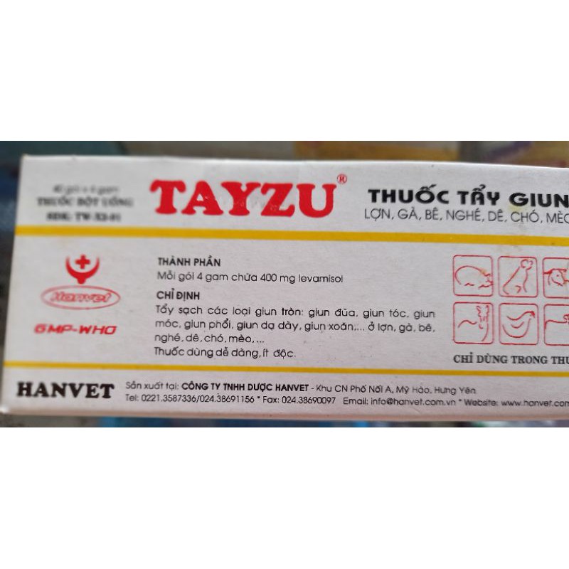 hộp 40gói Tayzu