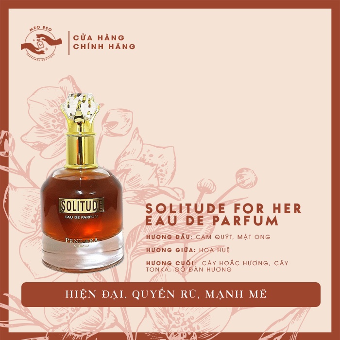 Nước hoa chiết nữ Solitude bản dupe Scandal EDP thơm lâu quyến rũ