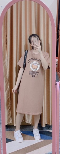 Váy cốt tông xuông bầu 1
