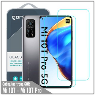 Bộ 2 Kính cường lực cho Xiaomi Mi 10T, 10T Pro, 10T Lite ,K30S trong suốt chính hãng GOR vát 2,5D ( 2 miếng)