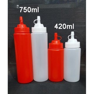 Chai nhựa đựng tương, nước sốt chọn size