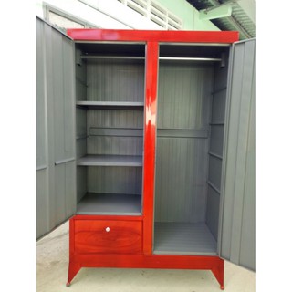 Tủ sắt quần áo 1m6x90