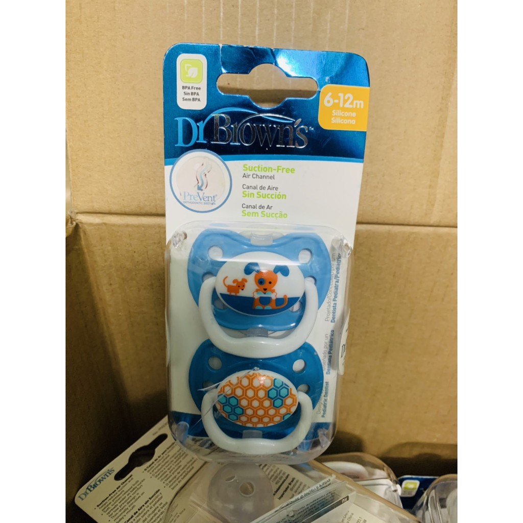 Ti giả Dr Brown 0-6m, 6-12m và 12m+