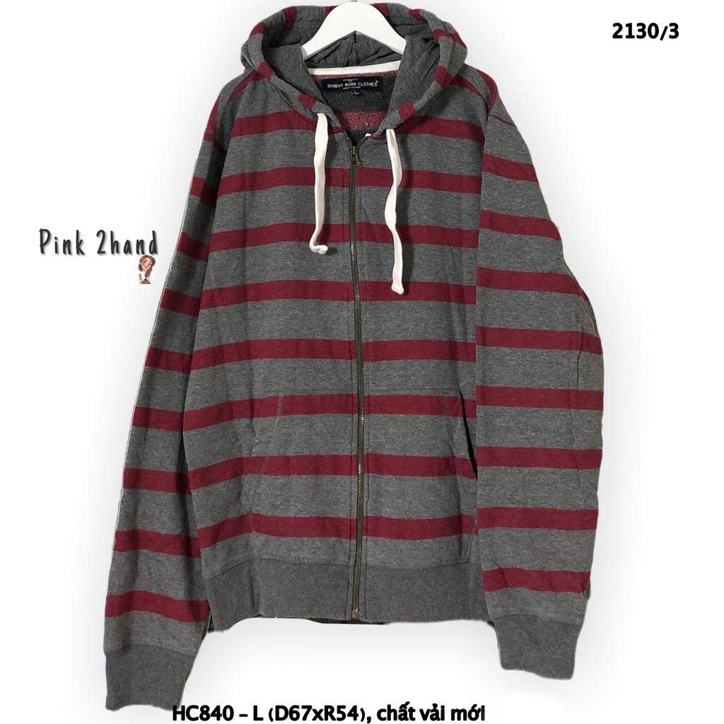 Áo Hoodie nữ, nam 2hand, chất dày, size XL/XXL - 2911-5