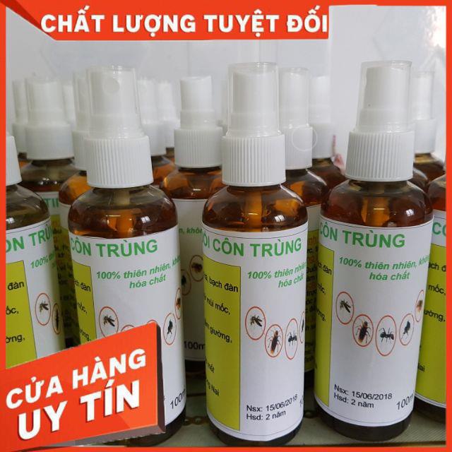 5 chai xịt Tinh dầu đuổi côn trùng