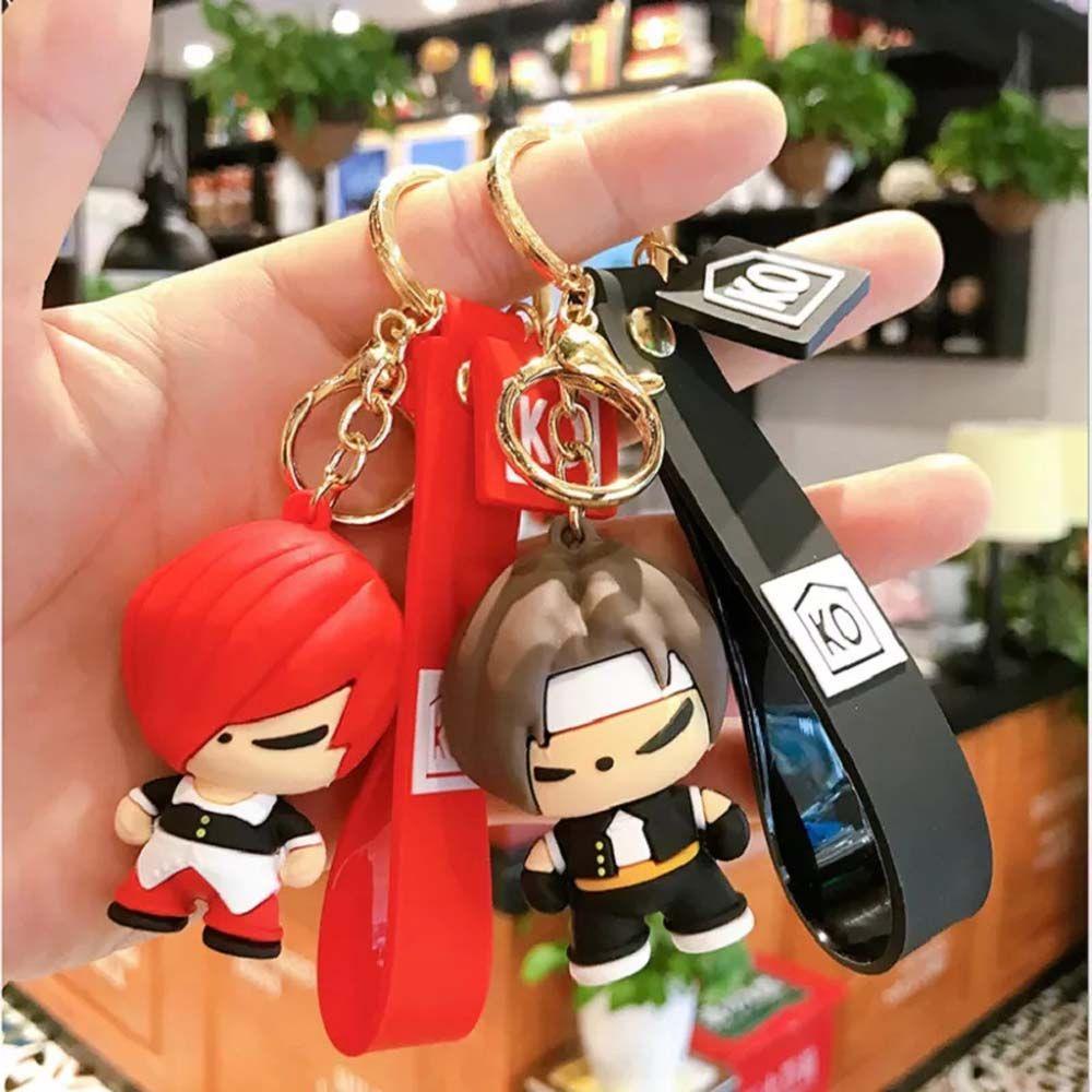 Aaron1 Móc Khóa Gắn Hình Nhân Vật Anime Benimaru Nikaido Kyo Iori Dễ Thương