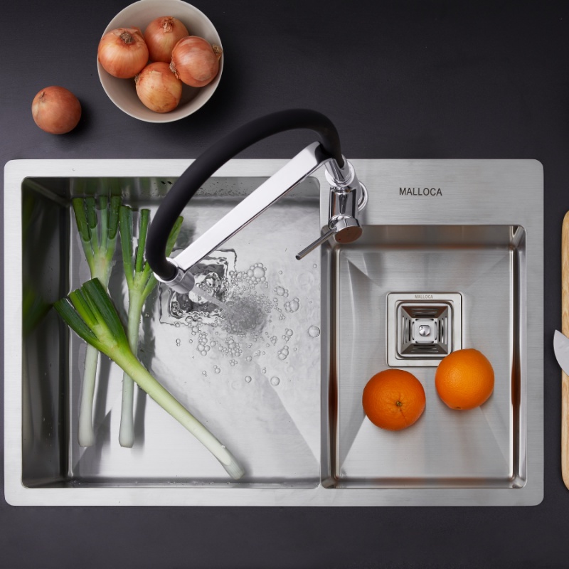 [FREESHIP HCM] Chậu Rửa Chén Malloca MS 620T - Chất Liệu Inox 304