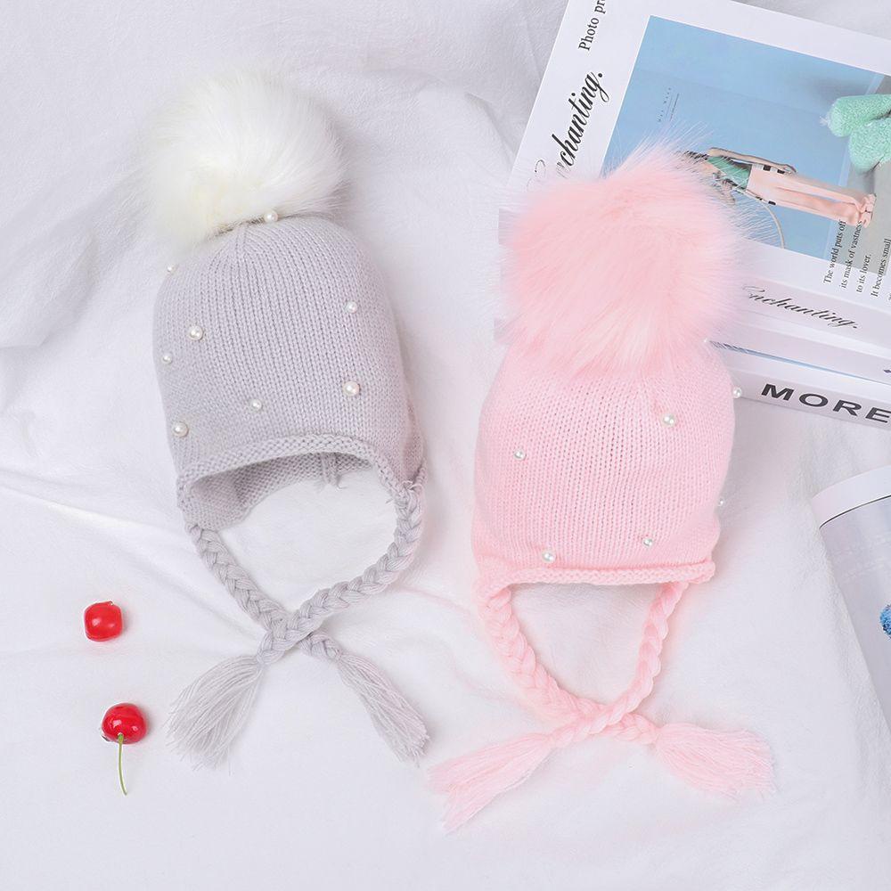 Mũ Dệt Kim Thời Trang Mùa Đông Dành Cho Bé Trai Và Bé Gái