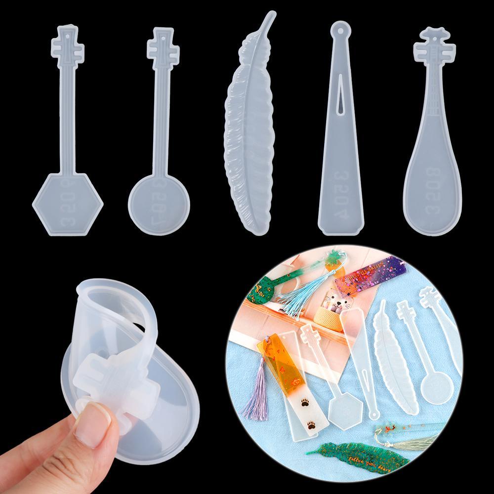 Khuôn Làm Thẻ Đánh Dấu Sách Bằng Nhựa Resin|Keo Dán Sách Handmade Chất Lượng Cao Tiện Lợi Dễ Sử Dụng