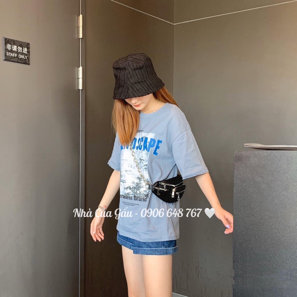 Mũ bucket sọc dọc hobo đi chơi, cafe, trà sữa quá ổn áp luôn nè