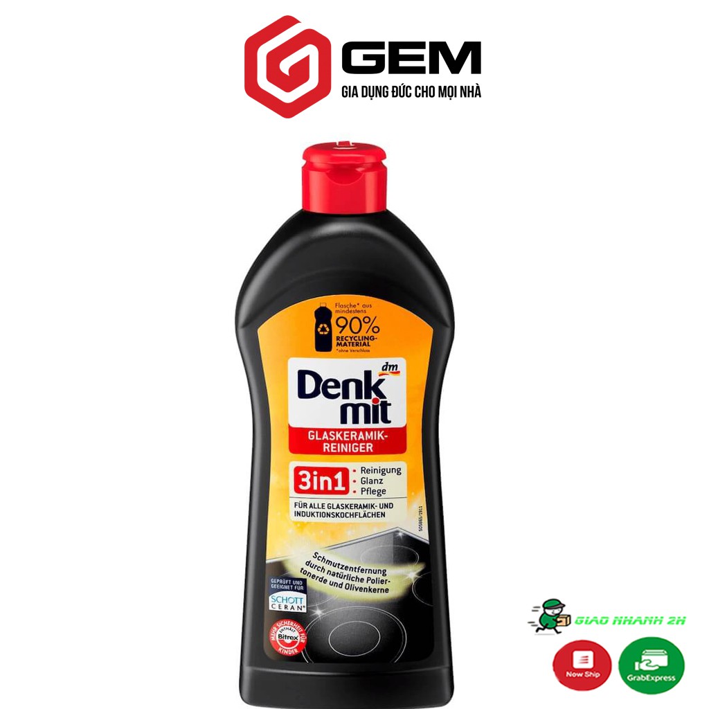 Dung dịch vệ sinh bếp DENKMIT 3in1 làm sạch vết bám trên bàn bếp, mặt bếp gas [GEM]