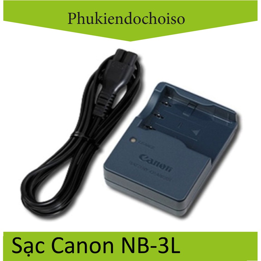 Bộ sản phẩm thay thế 1 pin 1 sạc Canon NB-3L