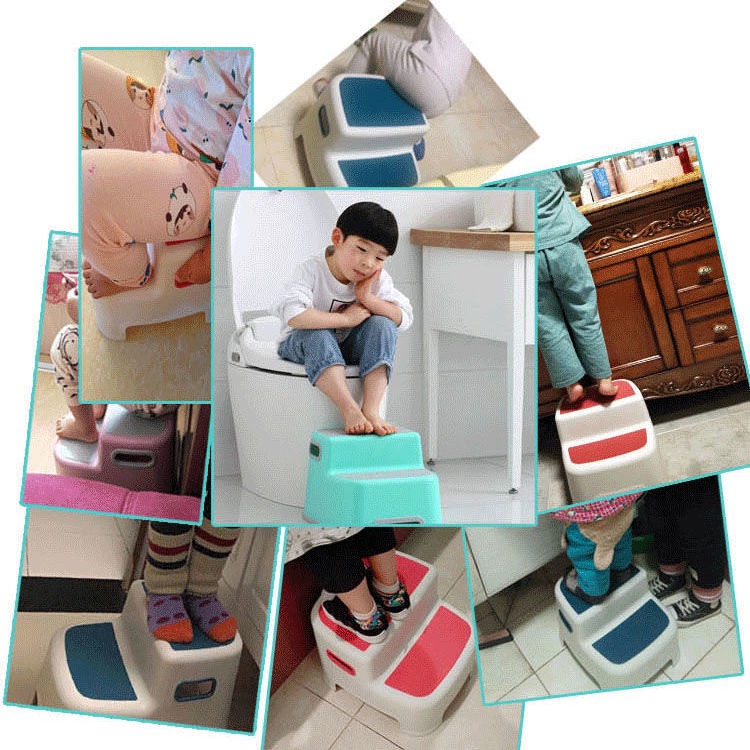 Ghế Kê Chân 2 Bước Chống Trượt Tiện Dụng Cho Bé