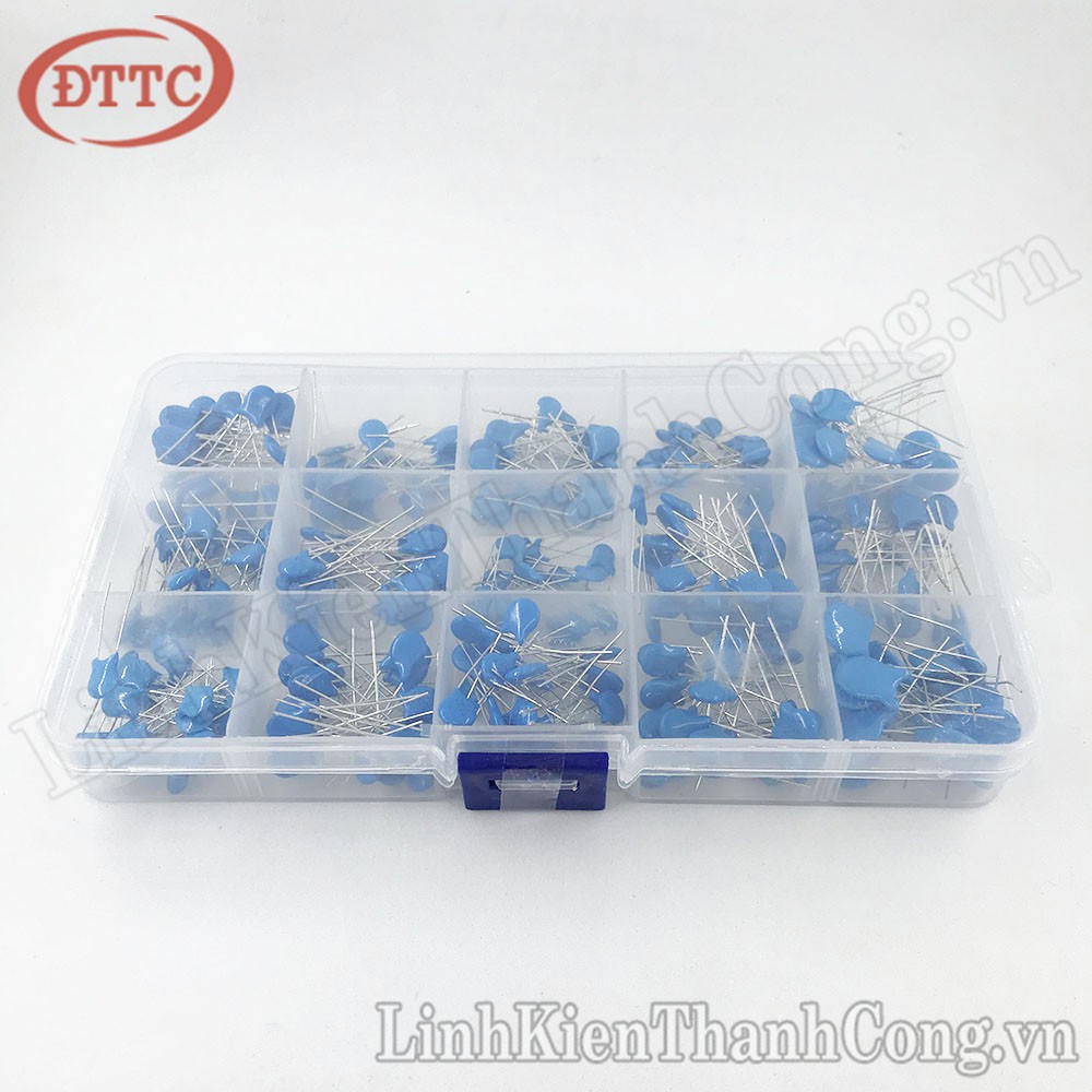 Combo 15 Loại Tụ Cao Áp 1kV/2kV/3kV 0.1nF - 22nF (300 Cái)