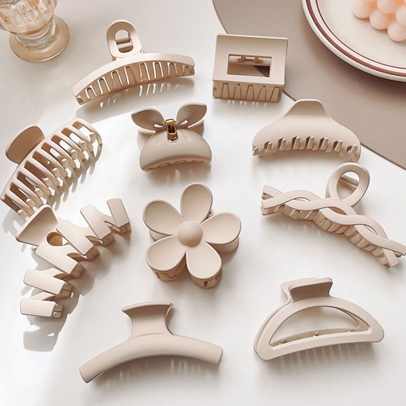 Cặp Tóc Càng Cua Màu Đen Thời Trang Hàn Quốc