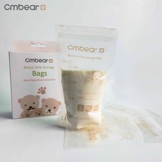 Hộp 30 túi trữ sữa cmbear