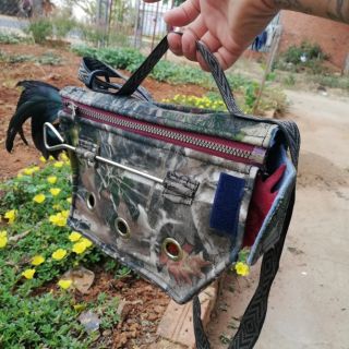 Túi đựng gà rừng mồi kèm cọc