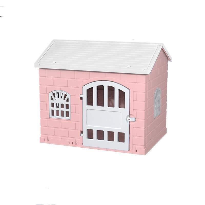 Nhà nhựa Doghouse Golden Retriever cho chó mèo ( 71x53x67) ( màu ngẫu nhiên )