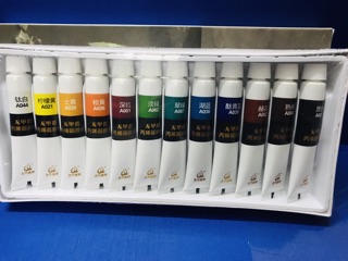 ACRYLIC BỘ 12 MÀU MEMORY/CHINJOO