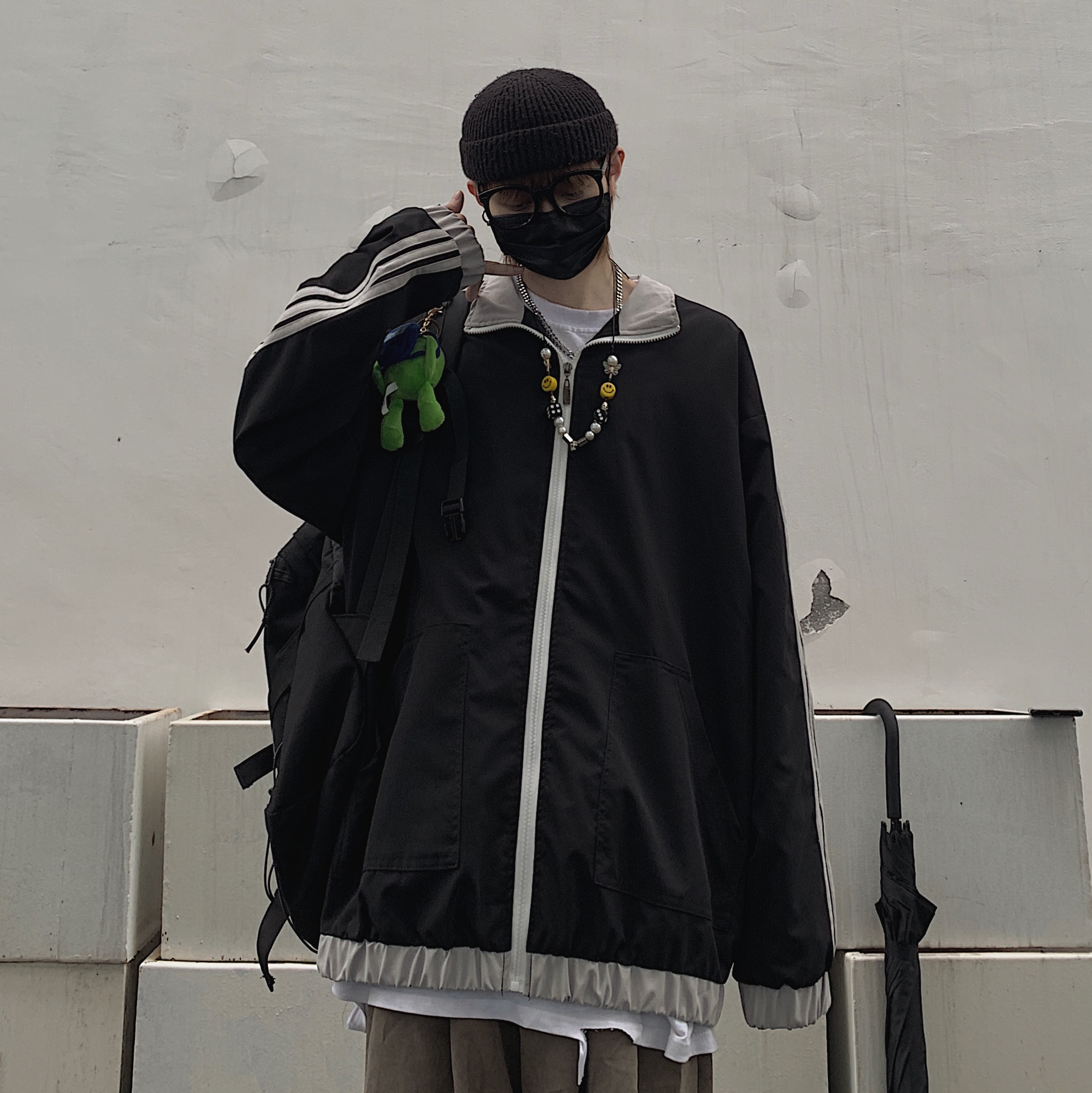 Áo Khoác Form Rộng Theo Phong Cách Retro Hàn Quốc | BigBuy360 - bigbuy360.vn