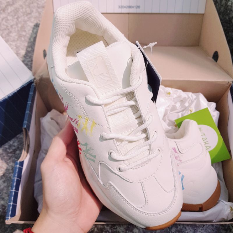 Giày thể thao MLB BIGBALL CHUNKY Graffiti NEW YORK YANKEES Nam Nữ