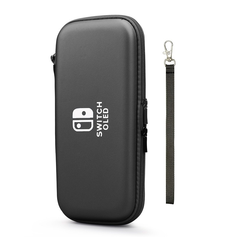 Túi Da PU Cứng Chống Thấm Nước Cho Máy Chơi Game Nintendo Switch OLED