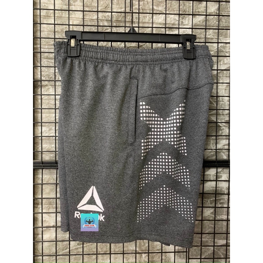Quần Short Thể Thao. Gym Nam Thiết Kế Độc Đáo Thun Poly Co Giãn 4 Chiều Có Ảnh Thật