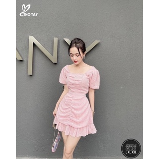 BIGSIZE Đầm giọt nước nhún ngực 55-95kg