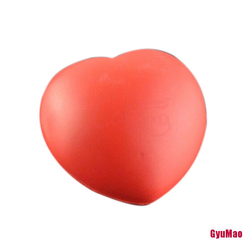 1 Quả Bóng Cao Su Mềm Co Giãn Hình Trái Tim Hỗ Trợ Giảm Căng Thẳng