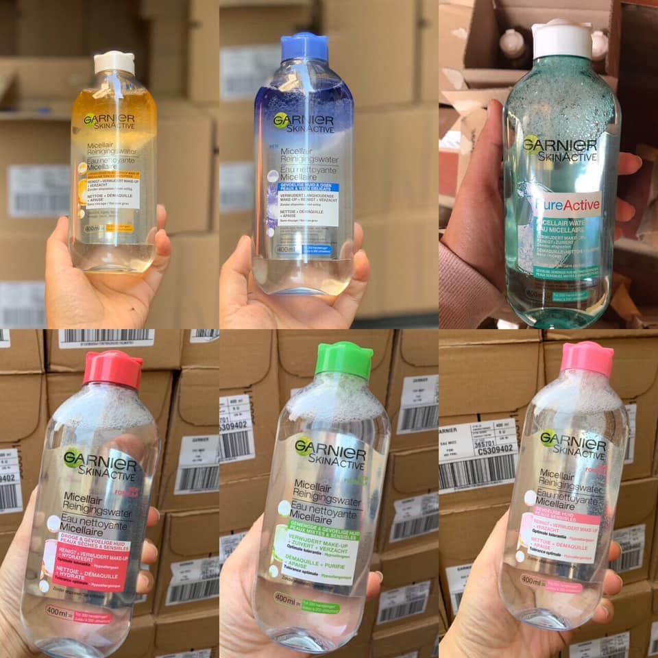 Tẩy trang Garnier hàng chuẩn Auth