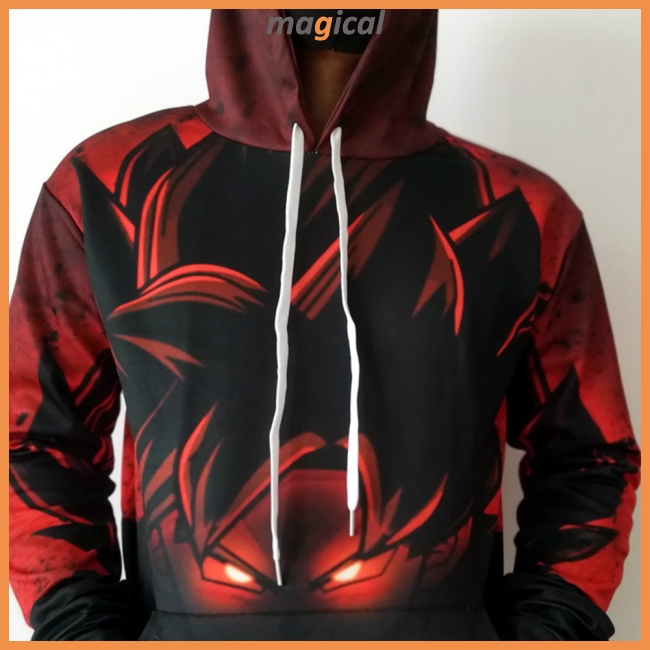 Áo hoodie Unisex in hình 3D Dragon Ball | BigBuy360 - bigbuy360.vn