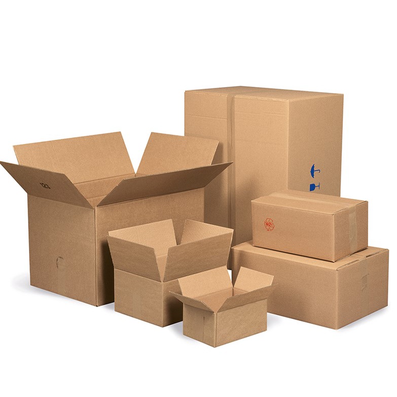 Hộp carton đóng hàng 20x10x10 hộp giấy gói hàng thung hcm H07