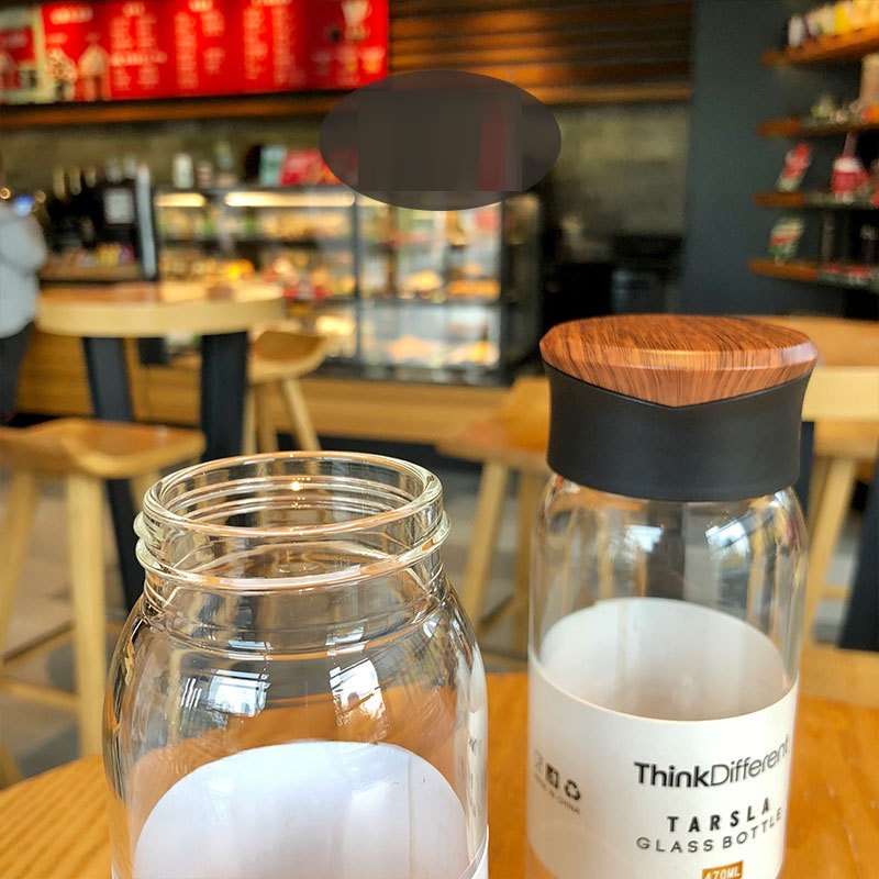 Bình thủy tinh Think Different 470ml