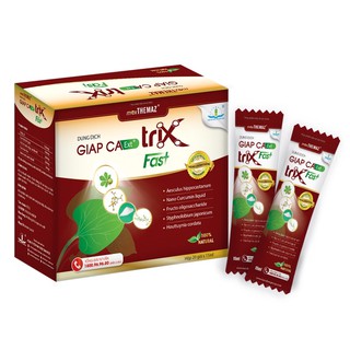 Dung dịch Giap ca Ext Trix Fast - 20 gói x 15ml - thanh nhiệt, nhuận tràng, giảm các biểu hiện của trĩ, táo bón