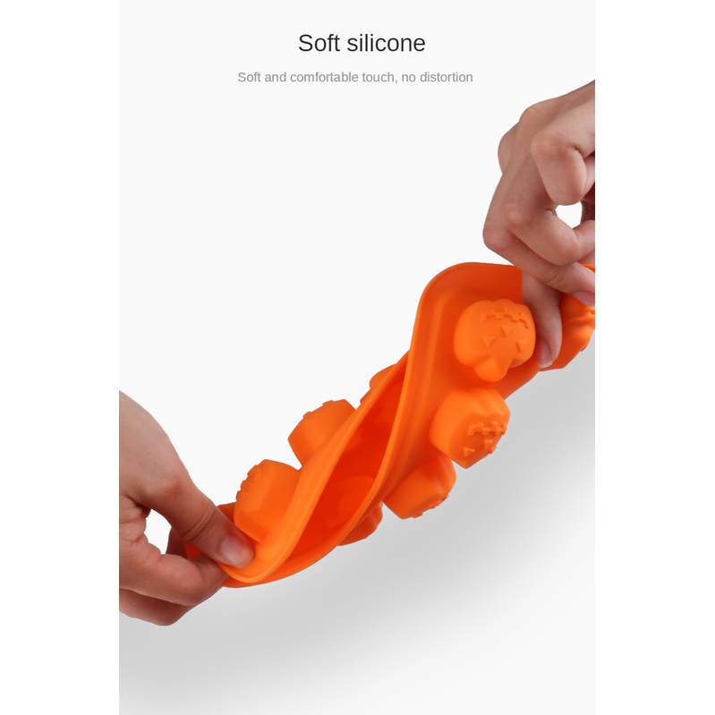 Khuôn Silicone Làm Bánh Hình Quả Bí Ngô Phong Cách Halloween