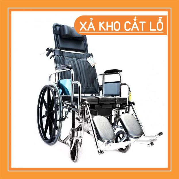 [SẴN HÀNG] Xe lăn tay có bô và ngả nằm Lucass X7