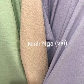 Vải voan sần 2020